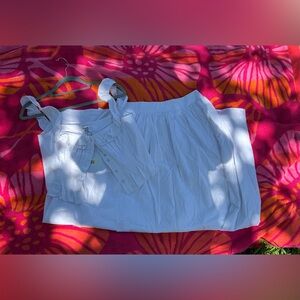 Princess Polly White Maxi Skirt Set